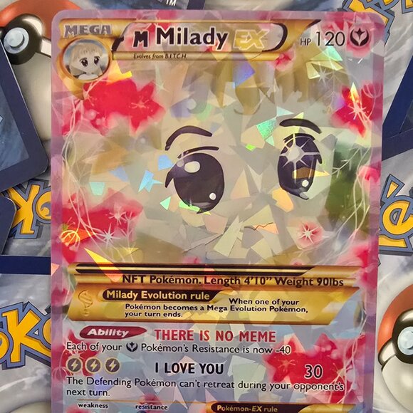 Milady Meme Pokemon Card - Picture 8 of 9